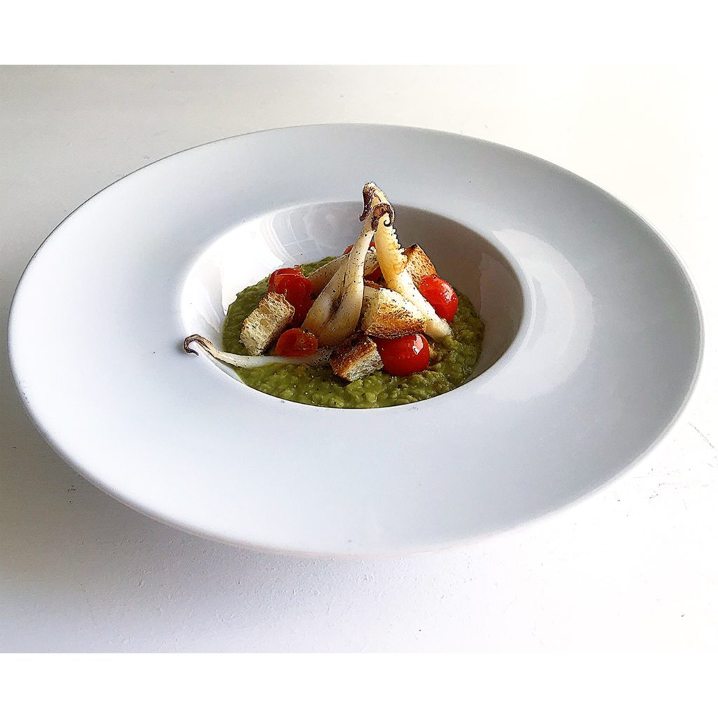 Seppia con Piselli ( Versione Gourmet)