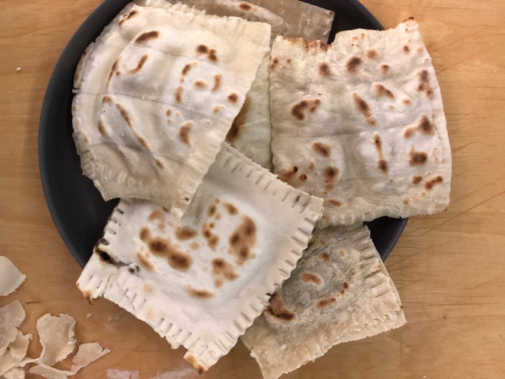 Tortelli alla Lastra con Cioccolato