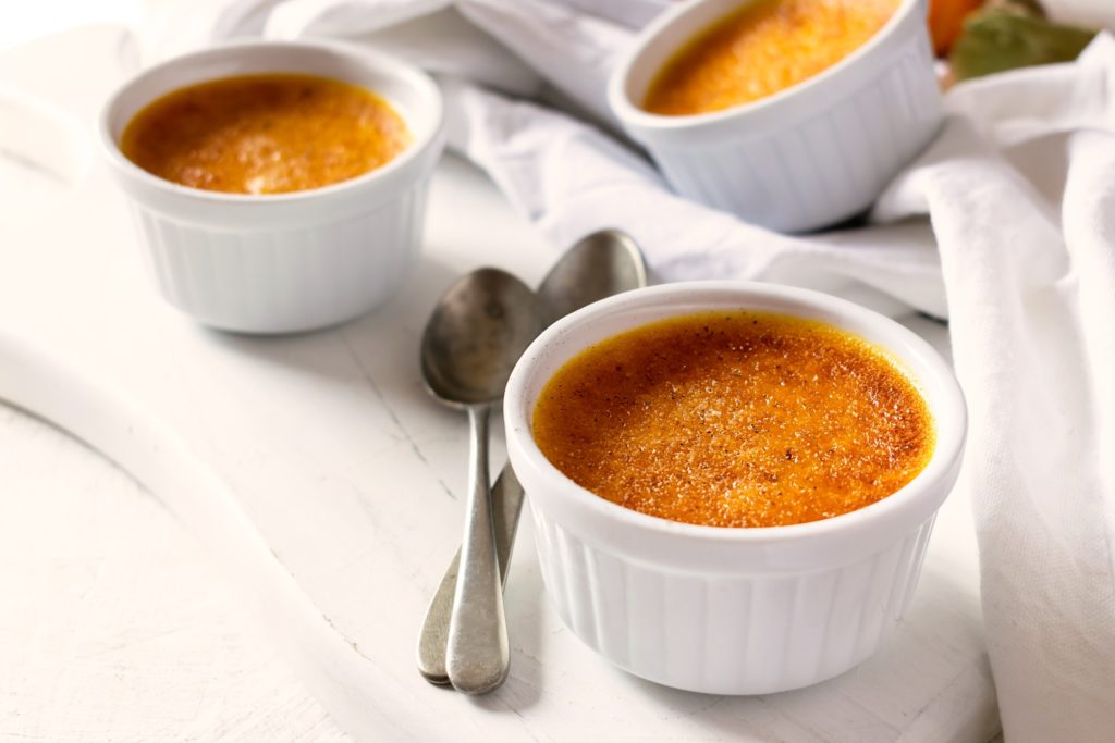Creme Caramel Salato di Zucca e Parmigiano