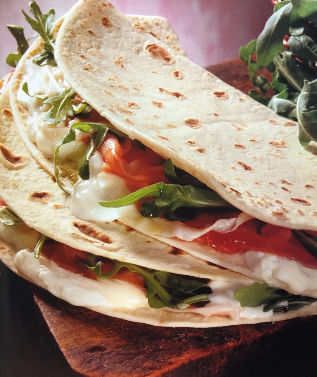 Piadina con Prosciutto Crudo e Squacquerone