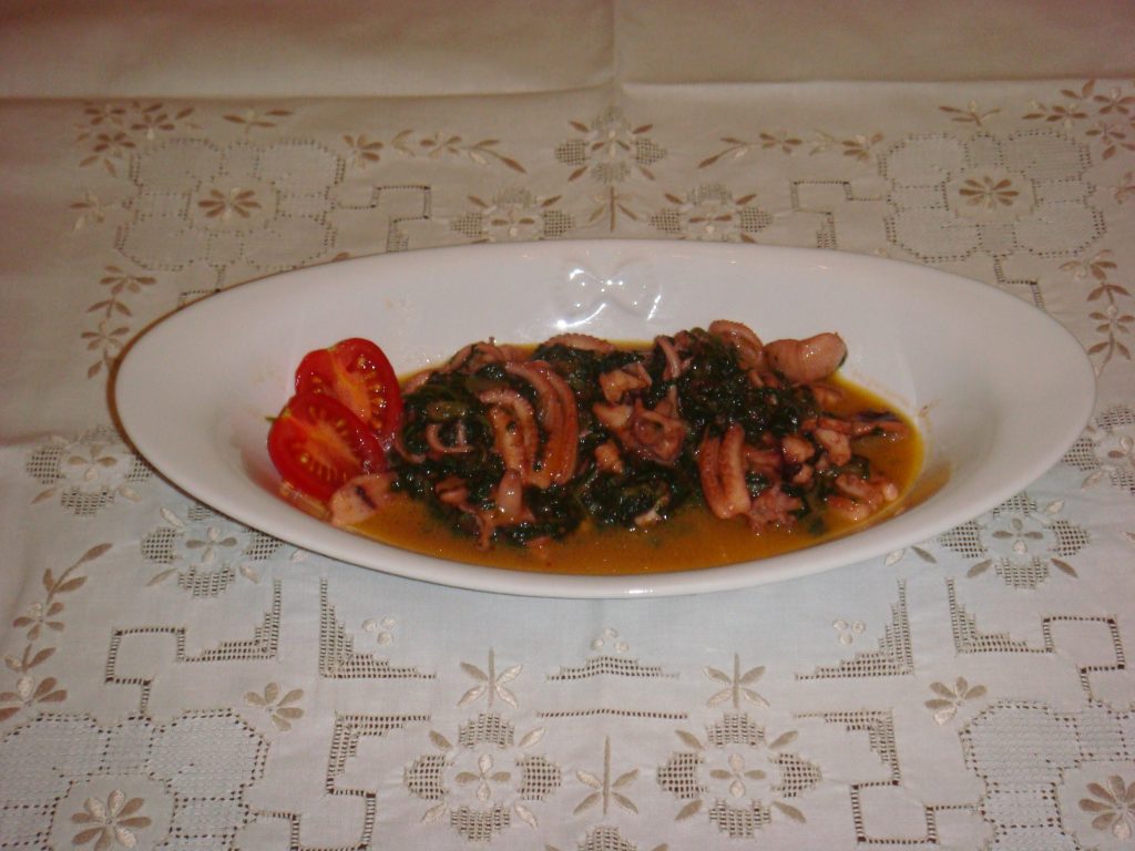 Moscardini in Guazzetto