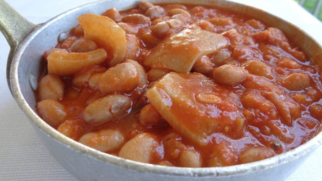 Fagioli con Cotiche alla Vittoria