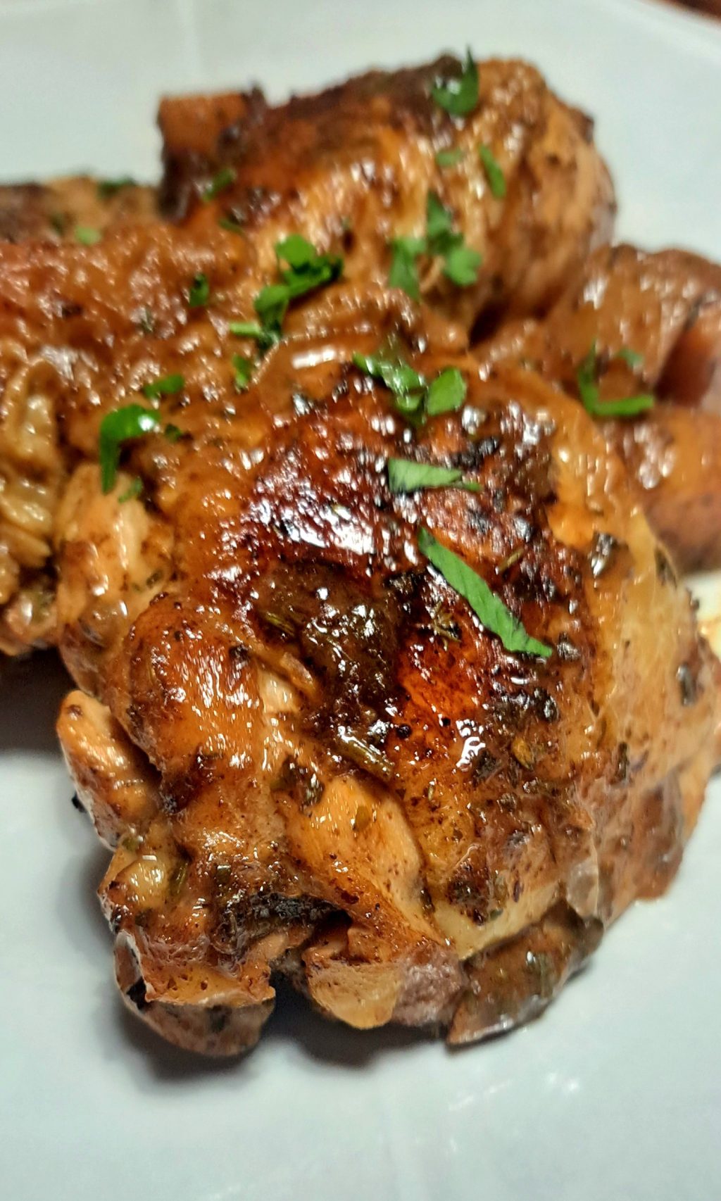 Pollo in Potacchio con Olive Marchigiane, Patate e Collo Ripieno