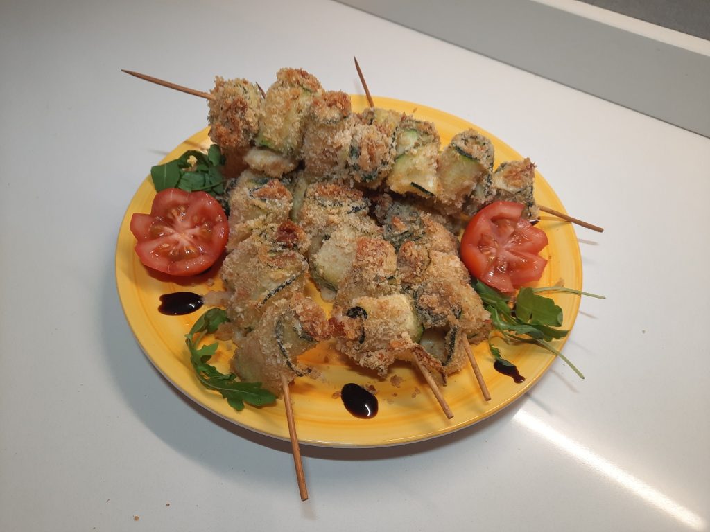 Spiedini di Zucchine Ripieni