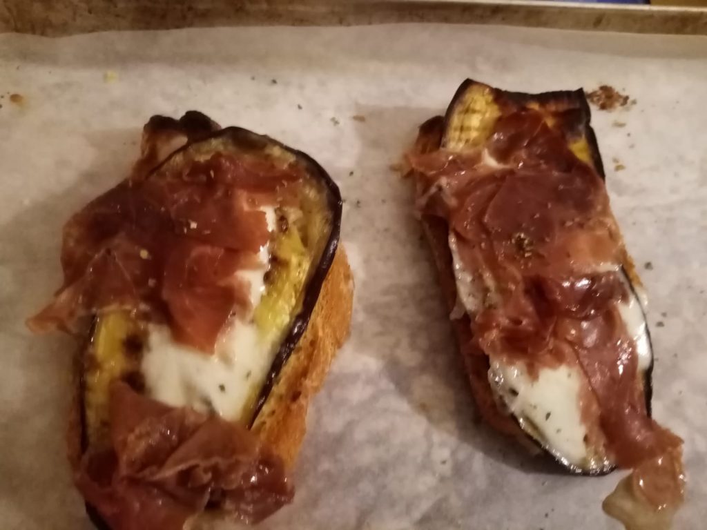Bruschetta alla Melanzana