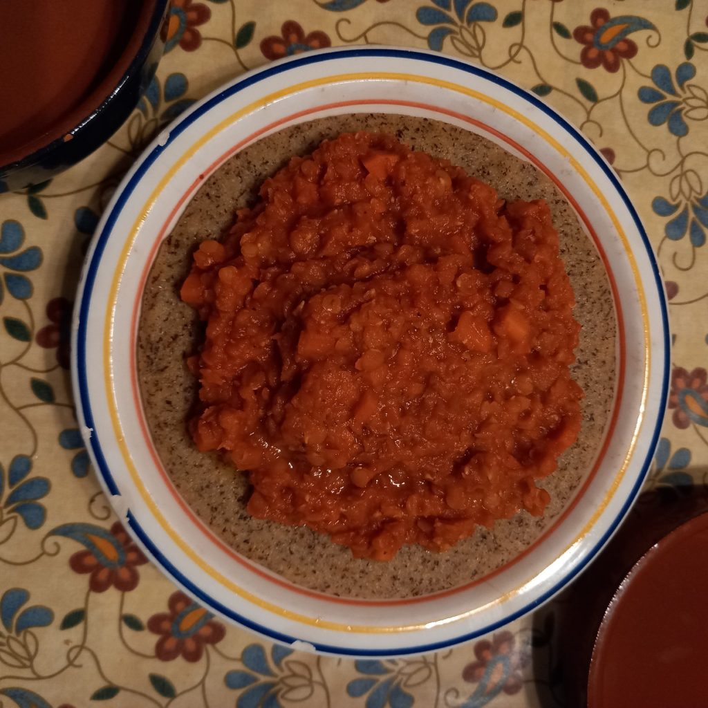 Polenta e Ragù Vegano