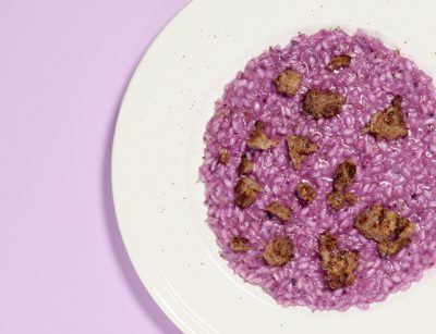 Risotto cavolo e salsiccia