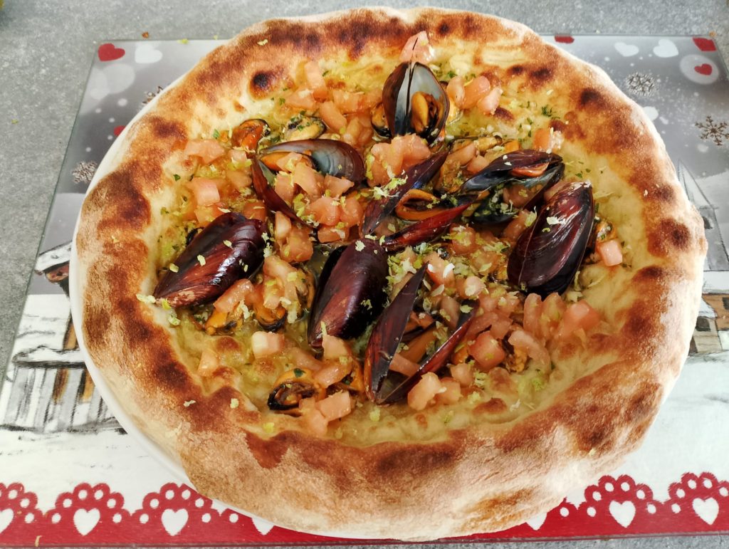 Pizza con i Moscioli