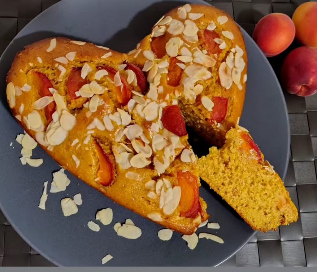 Torta al Farro, Mandorle e Albicocche