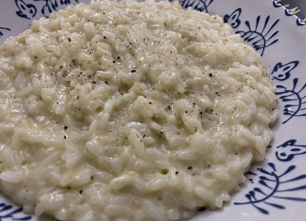 Risotto allo Squacquerone