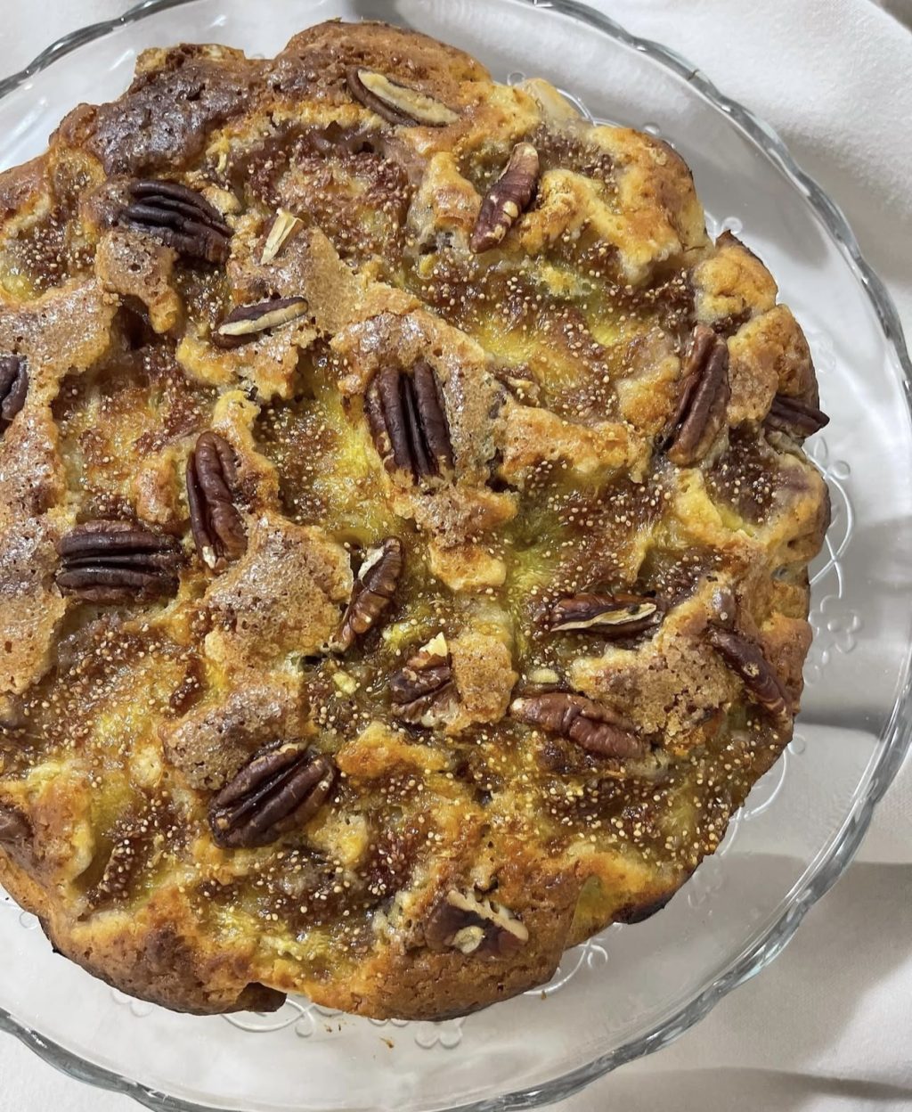 Torta Soffice Fichi e Noci Pecan