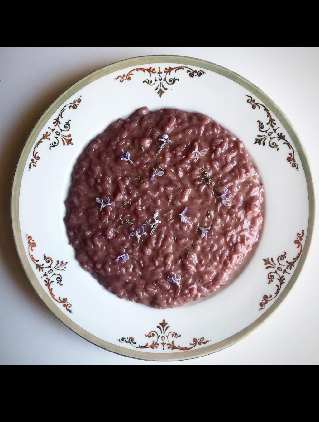 Risotto al Sangiovese e Bucciatello Romagnolo