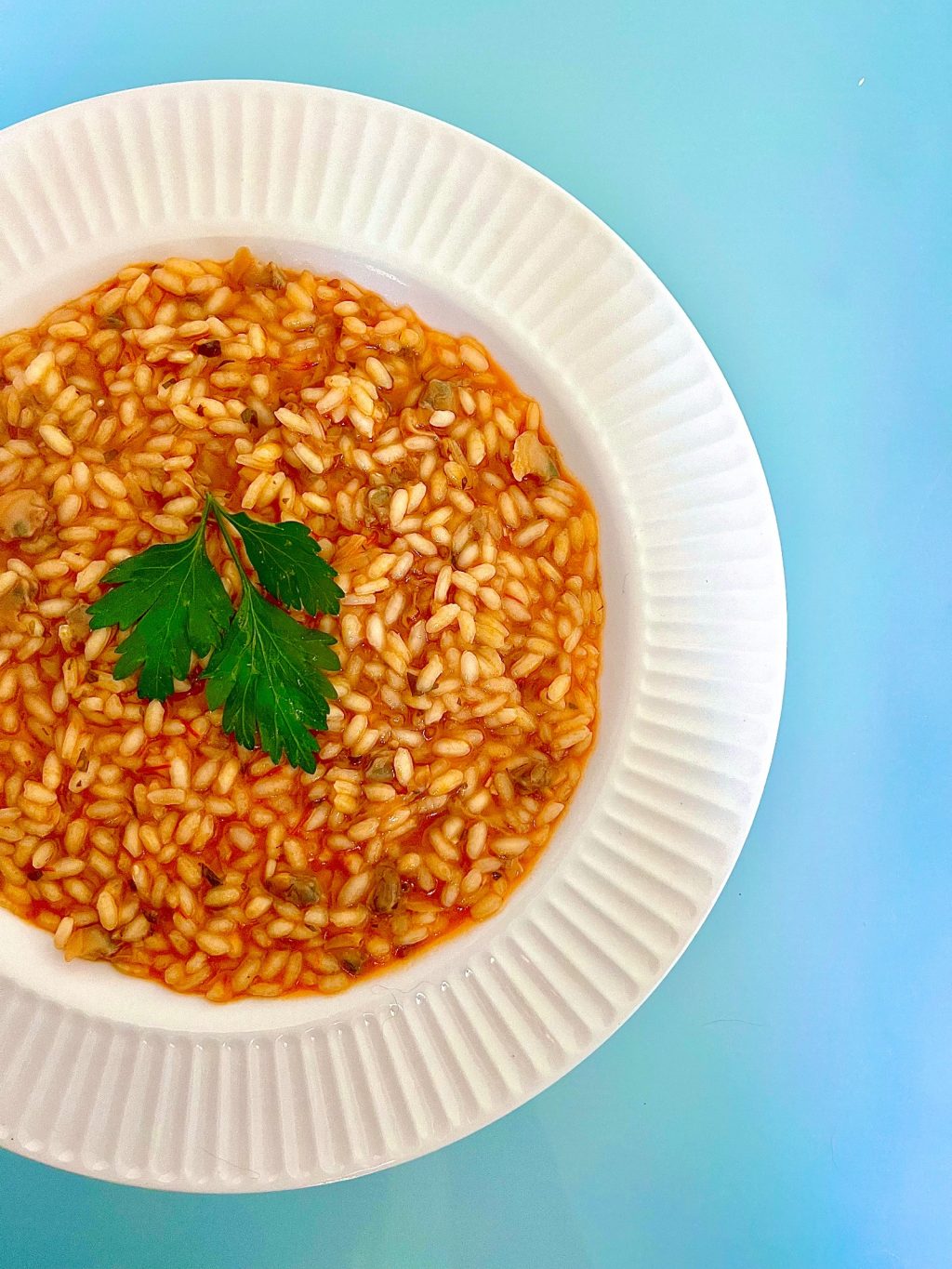 Risotto Rosso con le Poveracce (Vongole)