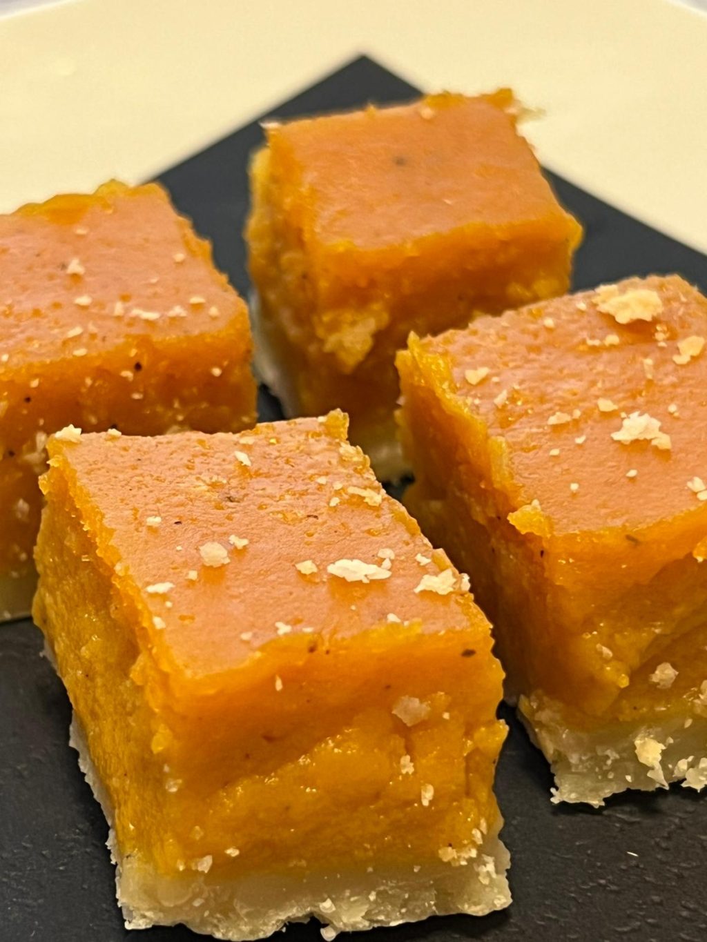 Quadrotti di zucca romagnoli