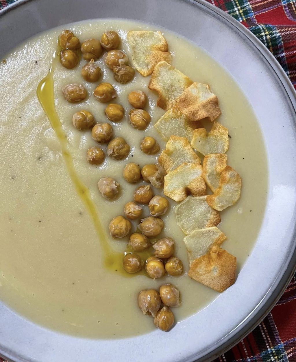 Vellutata di Ceci e Topinambur