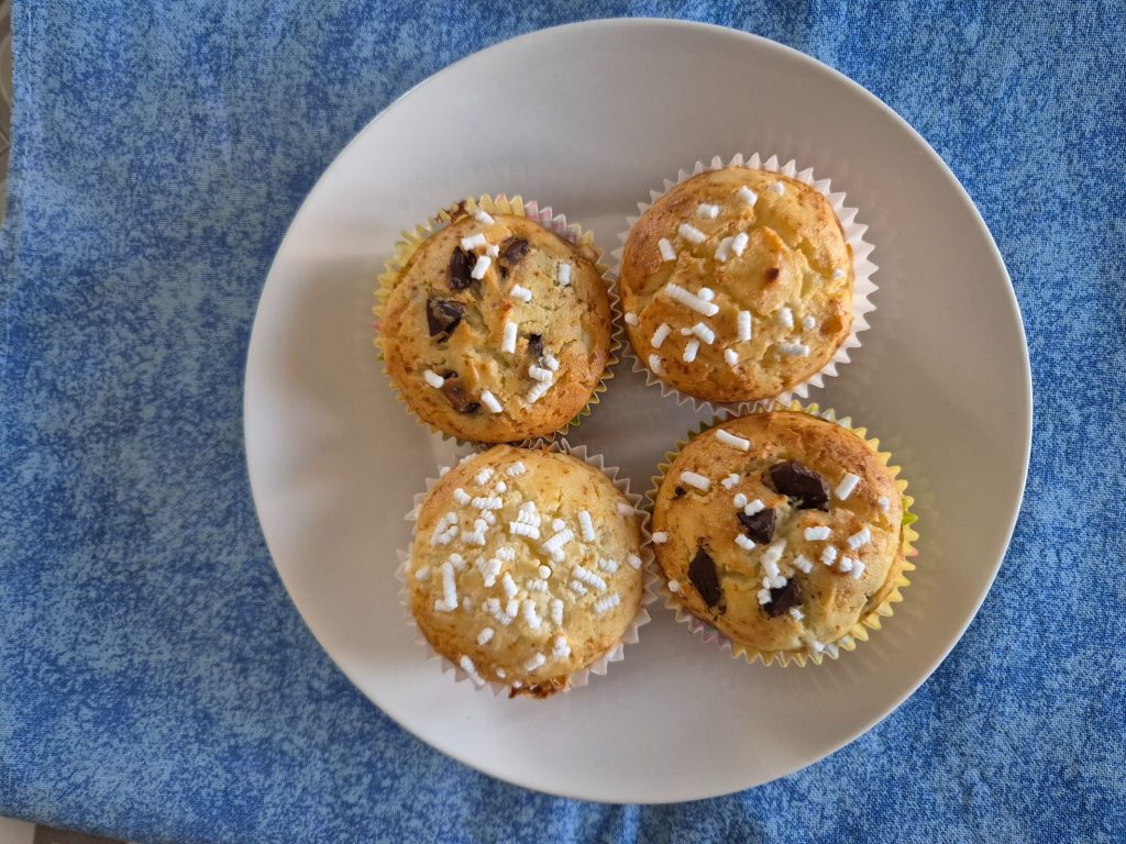 Muffin Farina di Riso e Ricotta.